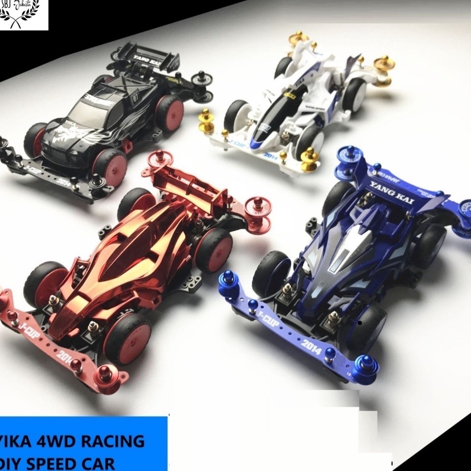 Garansi Uang Kembali  Mobil mainan YIKA ORIGINAL DIY Racing car Mainan edukatif merakit mobil 4WD LE