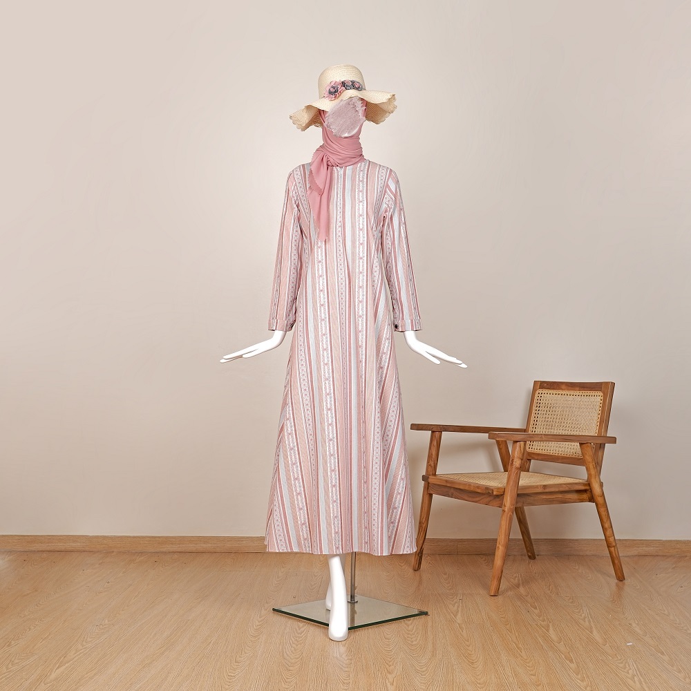 Le Khari Briella Dress Gamis Katun Gamis Busui Size S - XL