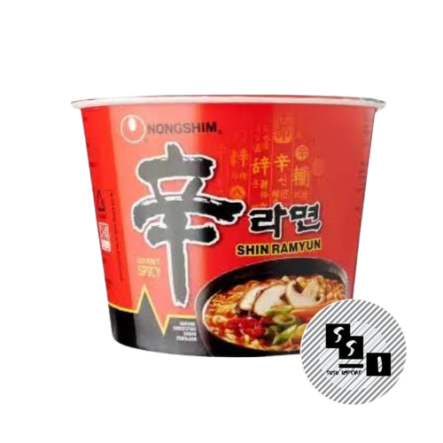SHIN RAMYUN SPICY MUSHROOM CUP 117G