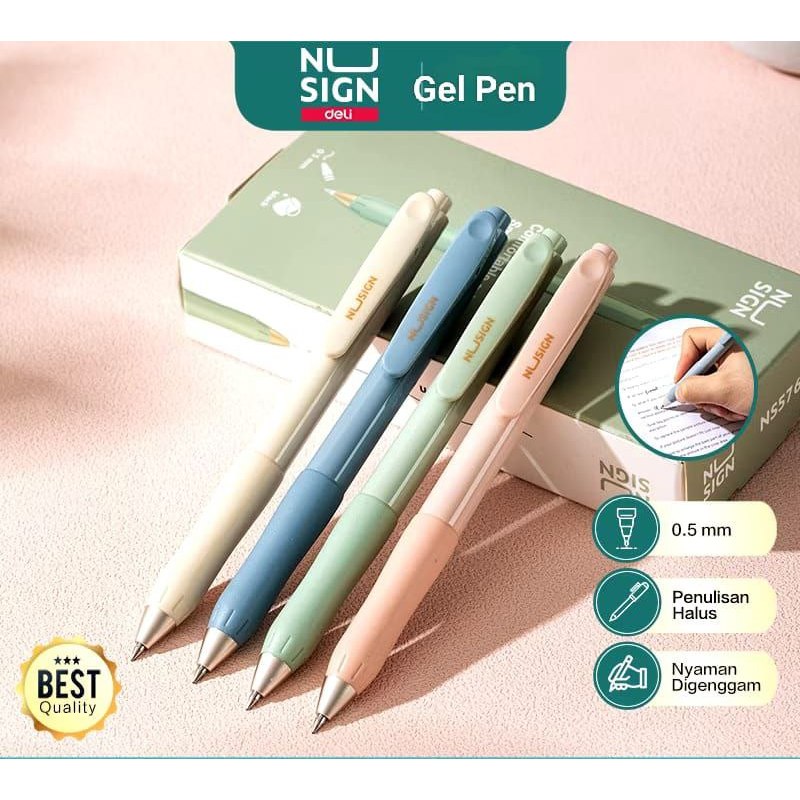 

Bolpoin DELI ARROW Q23-BK Reffil color 0,7mm, Safari,Orlee,Standard, Zuixua.