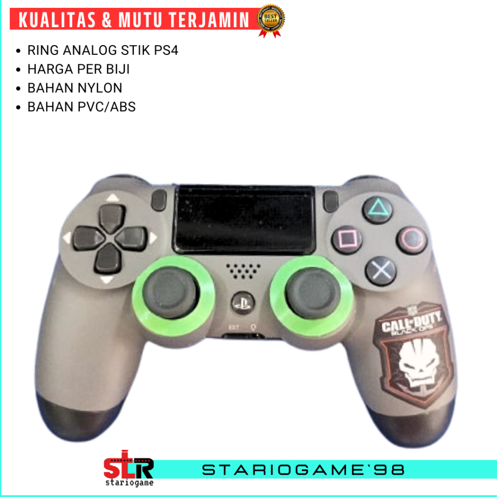 10 Ring analog stik PS4 PS3 PS2 Ring stik ps4 ori mesin ps3 ori pabrik ps2 RING ANALOG STICK PLAYSTA