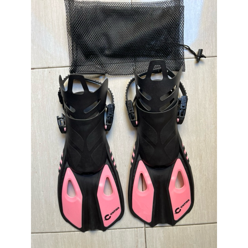 COWFISH Kaki Katak Snorkeling Fins Kaki Katak Fins Renang Fins Diving