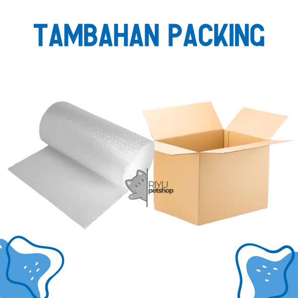 

Tambahan Packing dengan Bubble Wrap dan Kardus