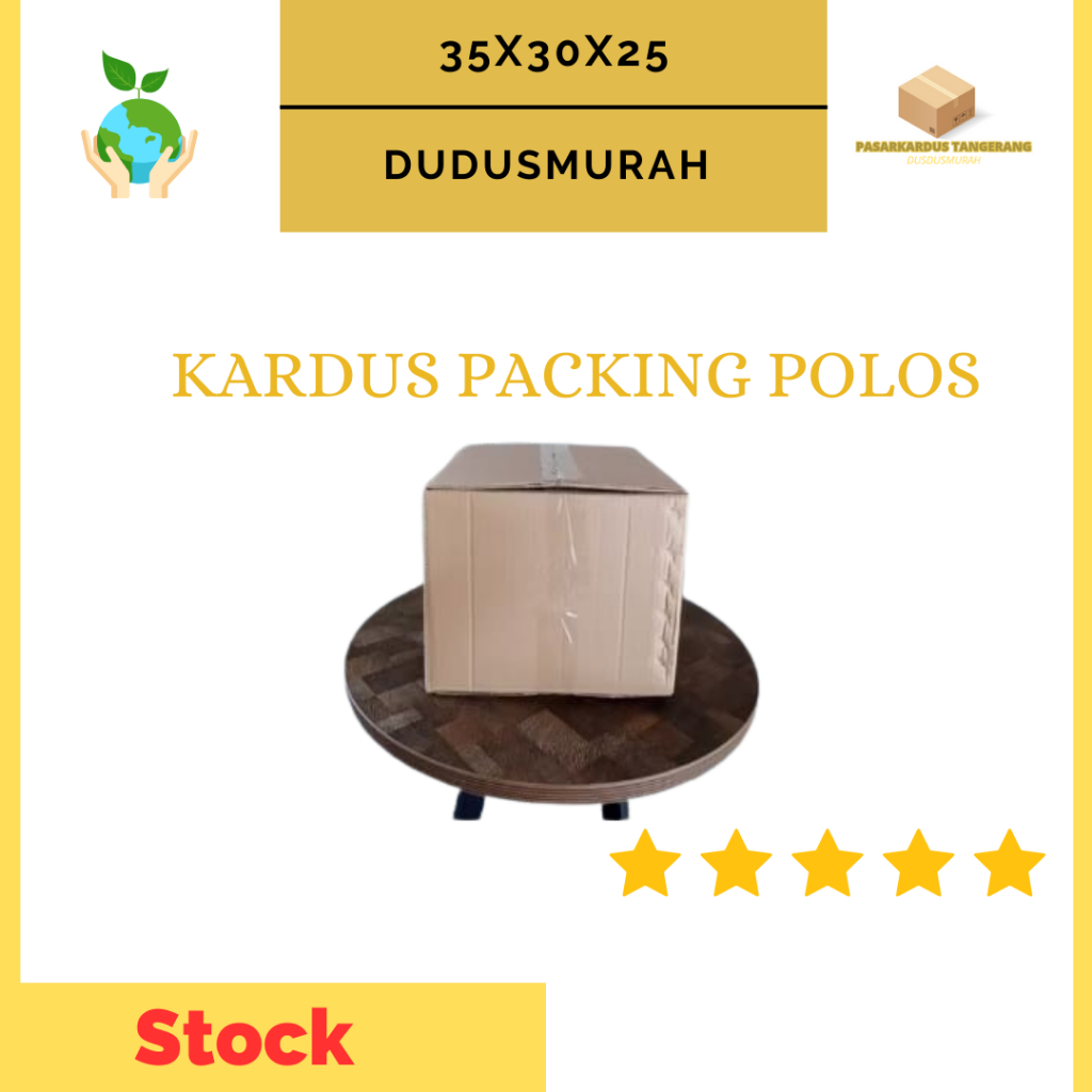 

BOX PACKING JOMBO KARDUS KEMASAN 35x30x25cm(10PCS) Box Kotak Dus Packing Besar Jumbo Pindahan/KARDUS PINDAHAN MURAH/Kardus Murah/Kardus Tebal/Box Jumbo Murah