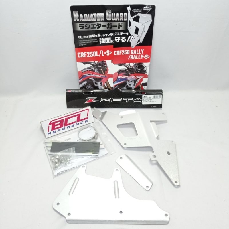 ZETA RADIATOR GUARD PELINDUNG RADIATOR CRF250L RALLY