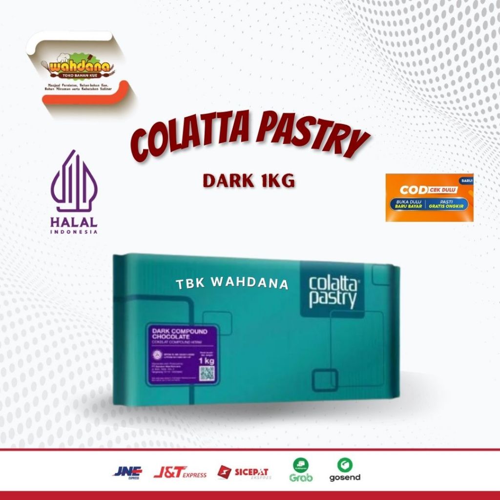 

Chocolate Colatta Pastry Dark 1 kg