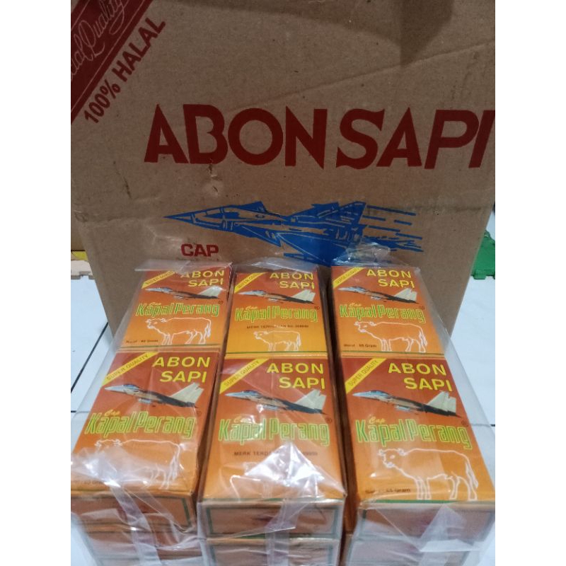 

wiw Abon Murah cap kapal perang 1 pak ( isi 10 pcs)