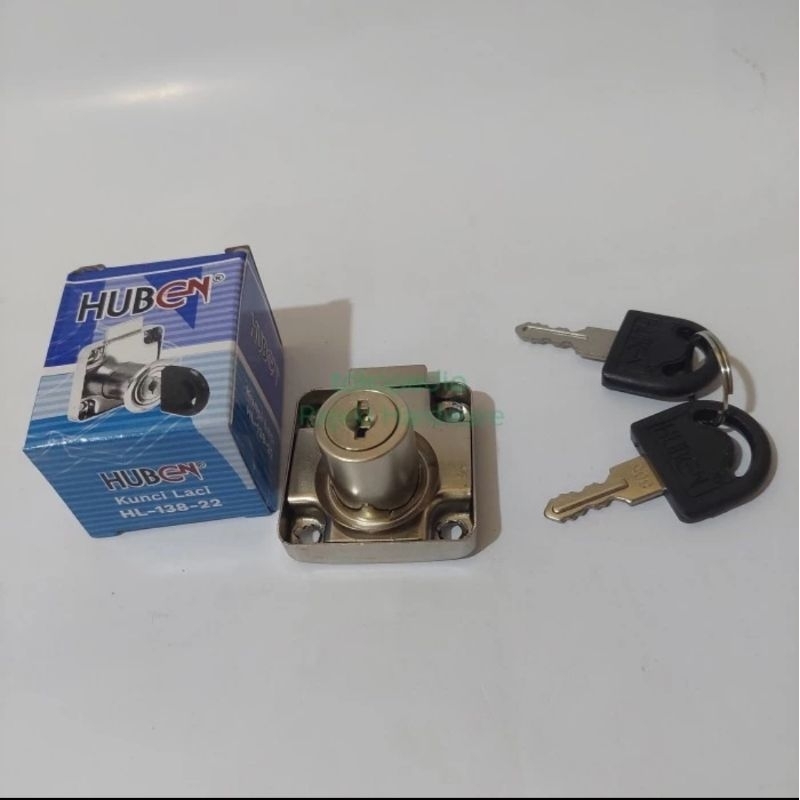 Kunci Laci Lemari Loker HUBEN HL-138 22mm Huben 138 Padat