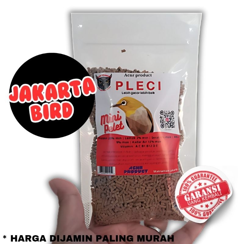 Pur pleci pakan burung pleci