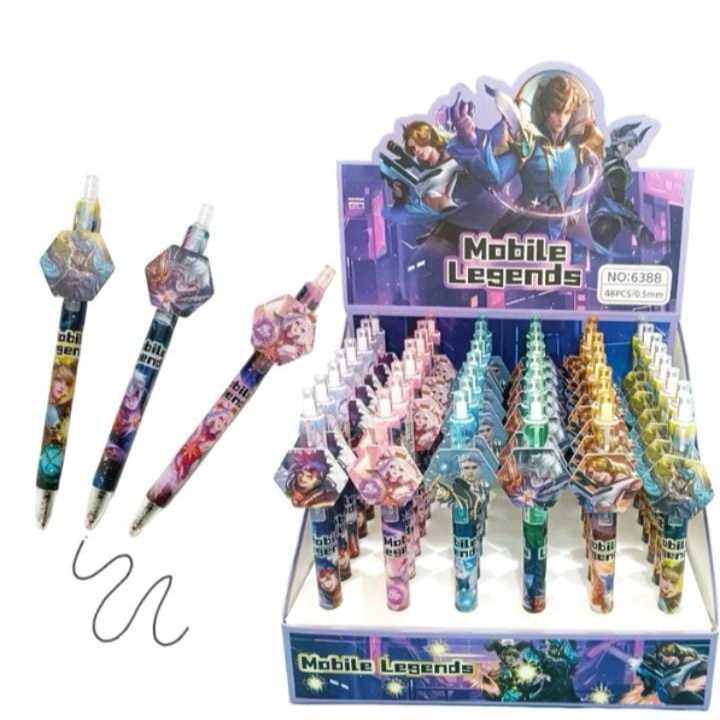 

pulpen sanRio Hk jumbo / pena karakter mobile legend murah lucu unik