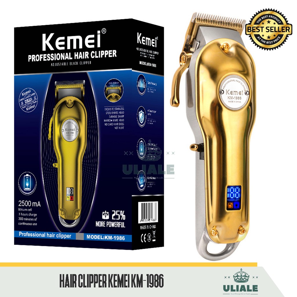 KEMEI KM 1986 Alat Cukur Rambut Mesin Cukur Rambut Kemei Hair Clipper KEMEI