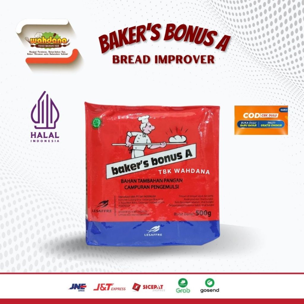 

Bread Improver Baker’s Bonus A 500g