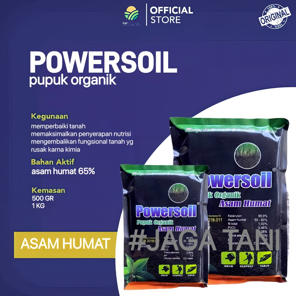 POWERSOIL 500GR asam humat