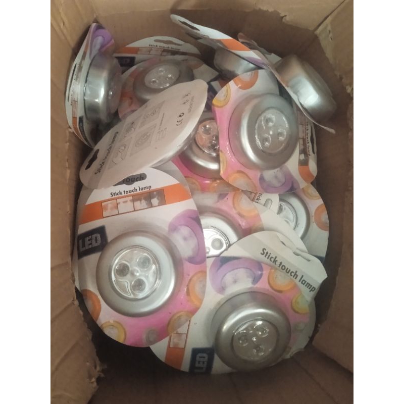 lampu tempel led harga per pcs tanpa baterai