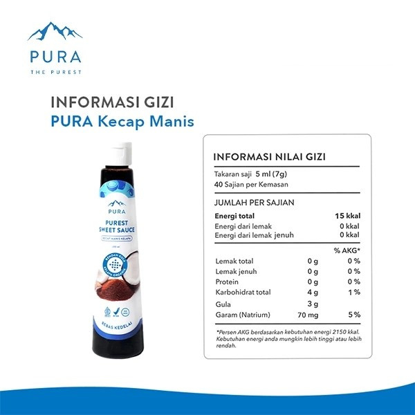 

Ay00! Pura Kecap Manis Kelapa (200ml) - Purest Sweet Sauce Organik - Rendah Gula - Rendah Kalori