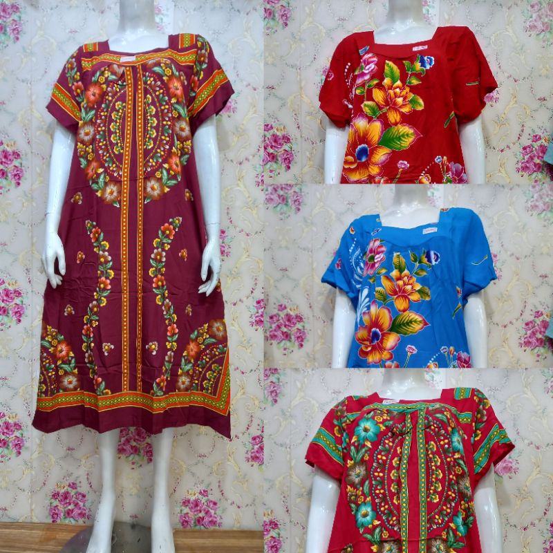 daster gajah putih sikak super/dastef jumbo