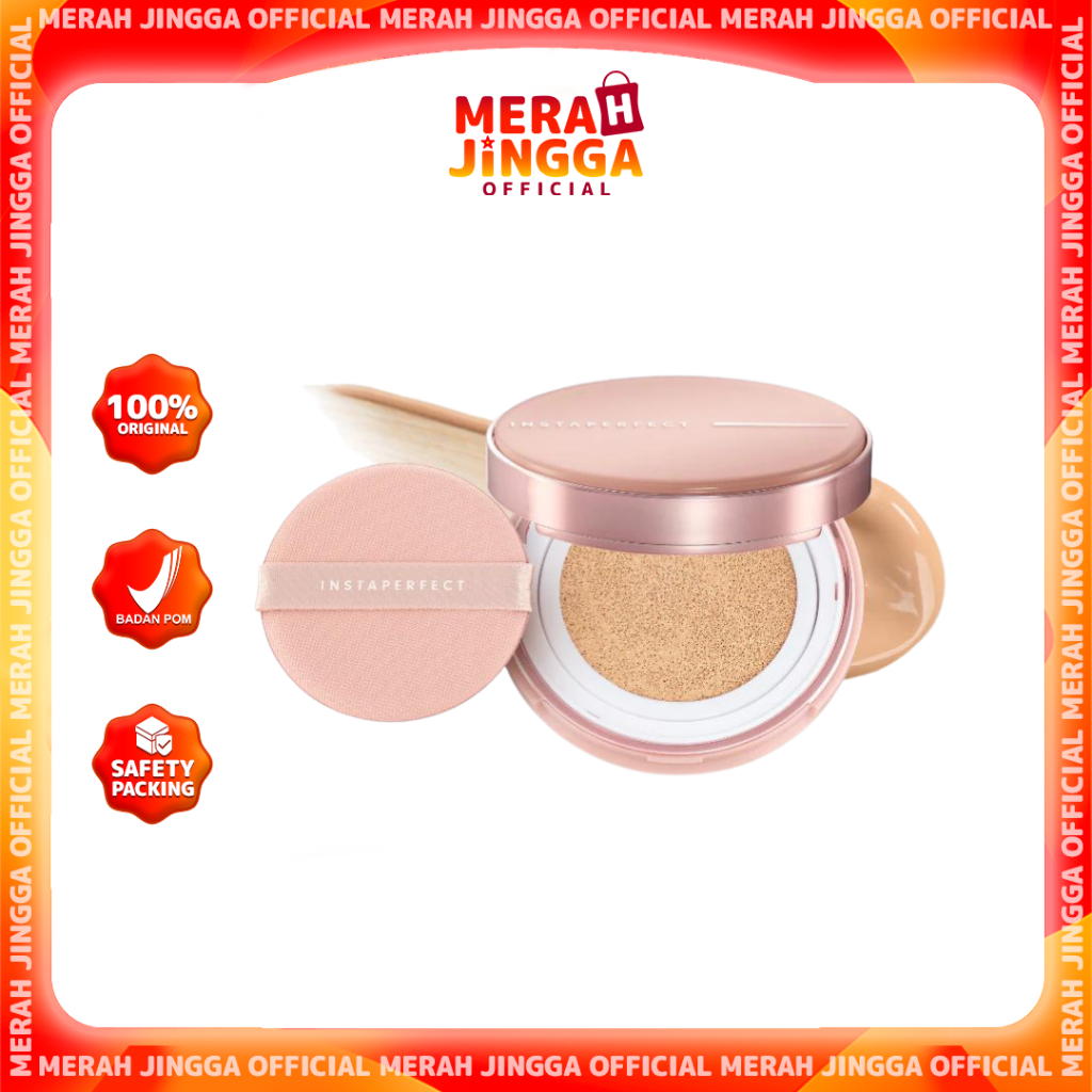 Instaperfect Skincover Air Cushion SPF 50++++ 11g | Merah Jingga Official
