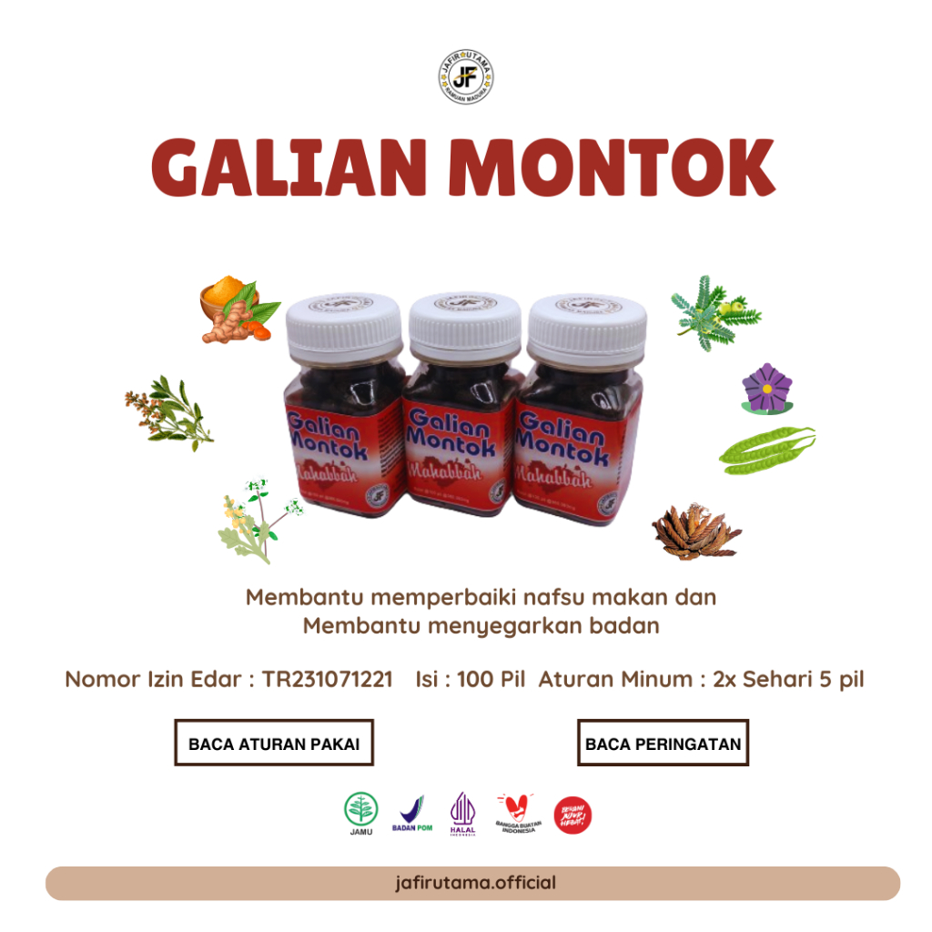 GALIAN MONTOK JAFIR UTAMA - MENYEGARKAN BADAN - MENGENCANGKAN KULIT