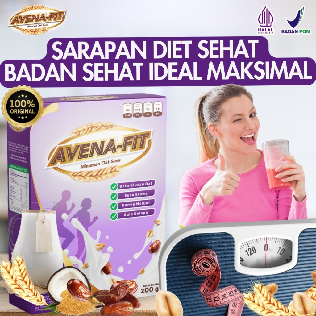

Avenafit - Avena Fit Susu Oat Rendah Gula Tinggi Nutrisi Enak Dan Mengenyangkan Untuk Tubuh Ideal Dan Kulit Sehat E