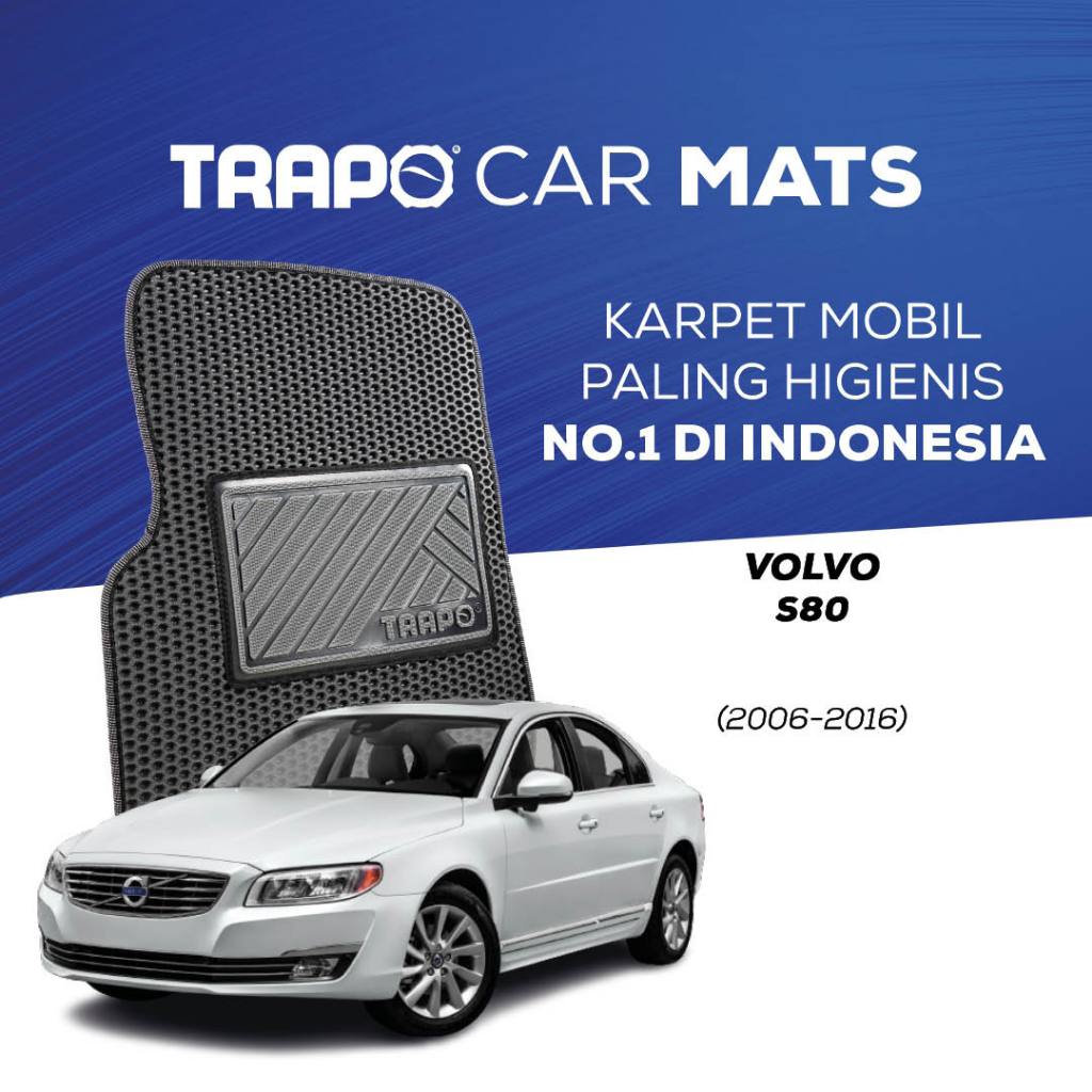 Karpet Mobil Trapo Volvo S80 (2006-2016)