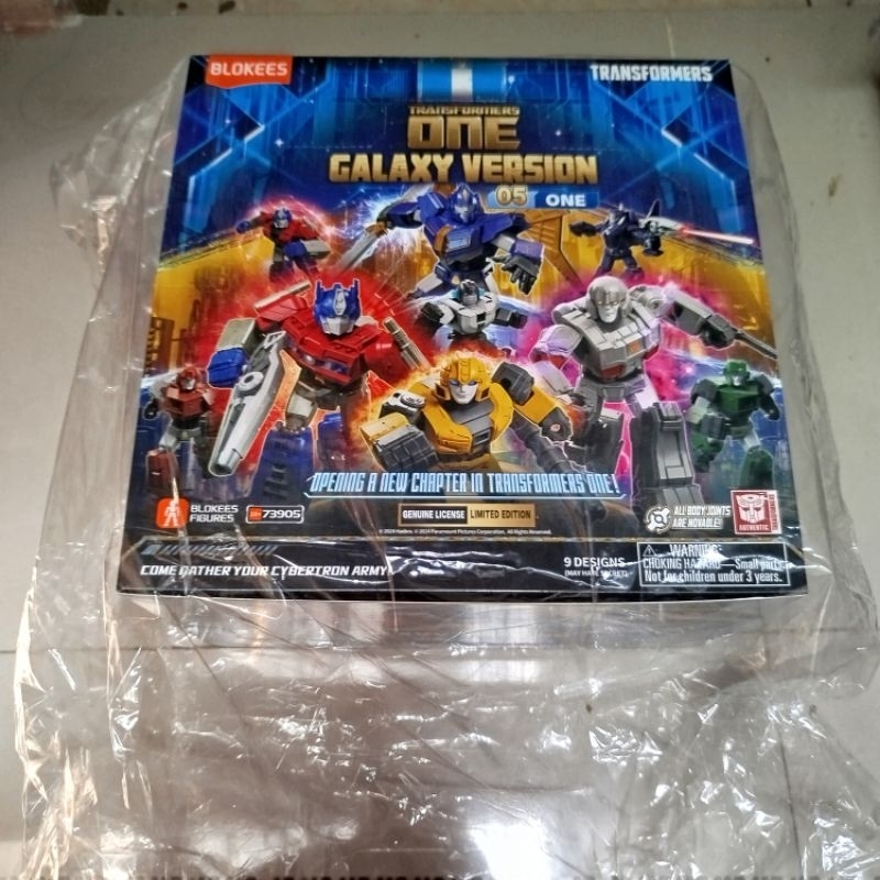 Buluke B|okees GV05 Transformers One Galaxy Version - Optimus Prime - Bumblebee B127 - Megatron D16 