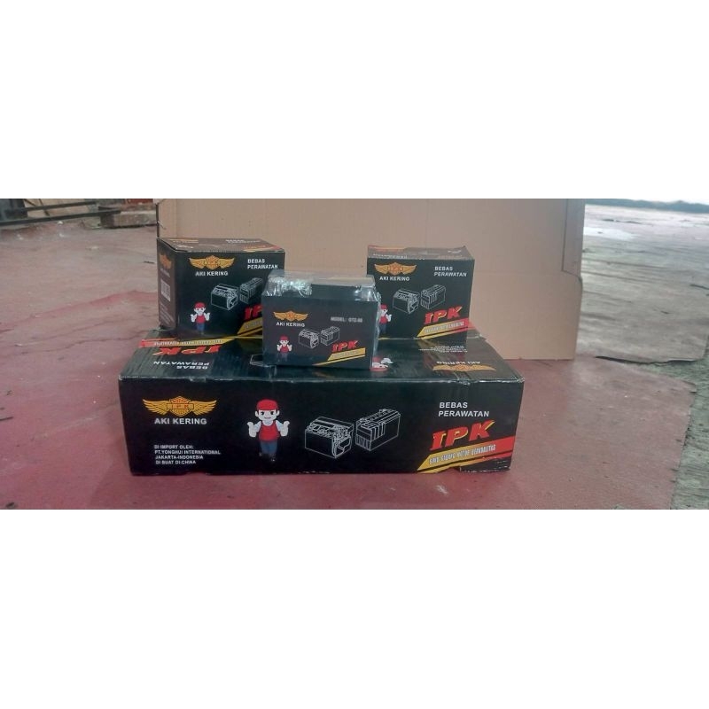 aki motor .termurah cocok untuk semua jenis motor metic IPK aki kering berkualitas