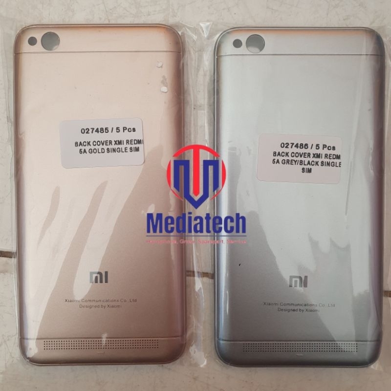 BACKDOOR BACKCOVER REDMI 5A SINGLE SIM