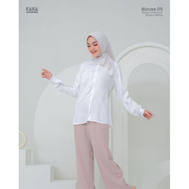 ATASAN BLOUSE KEKE ORI BAHAN RAYON✅