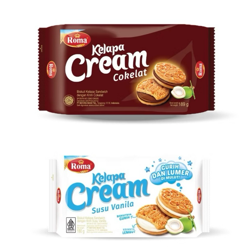 

Roma Kelapa Cream 180gr