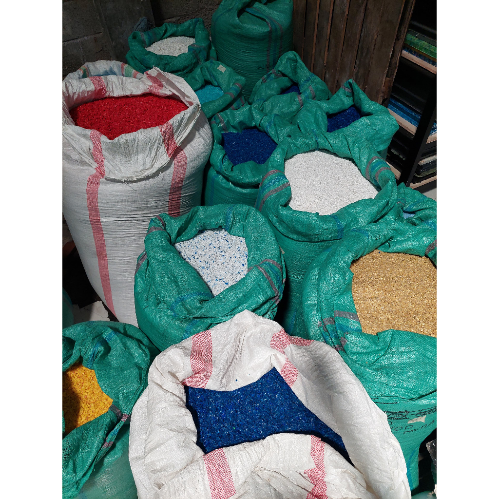 PLASMA Biji Plastik Daur Ulang Recycle Plastic HDPE LDPE PP Inject Blowing BM Gilingan Flake Pelet