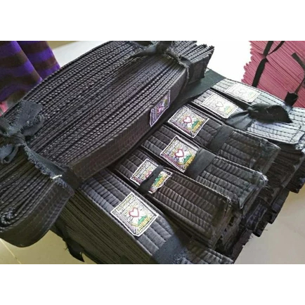 sabuk psht / sabuk siswa psht / sabuk psht polos hitam jambon hijau putih / sabuk psht / sabuk polos