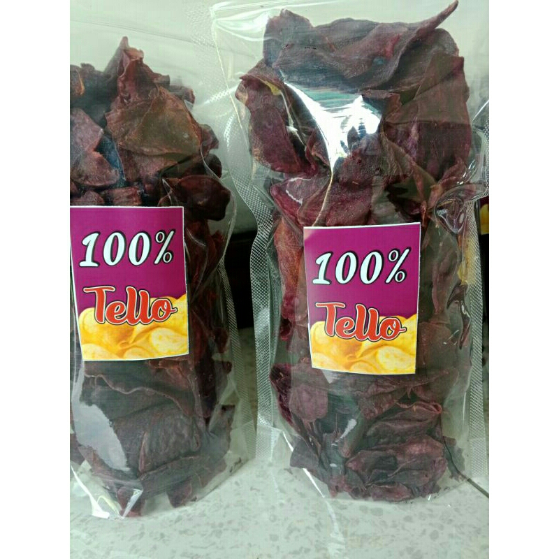 

kripik tello ungu