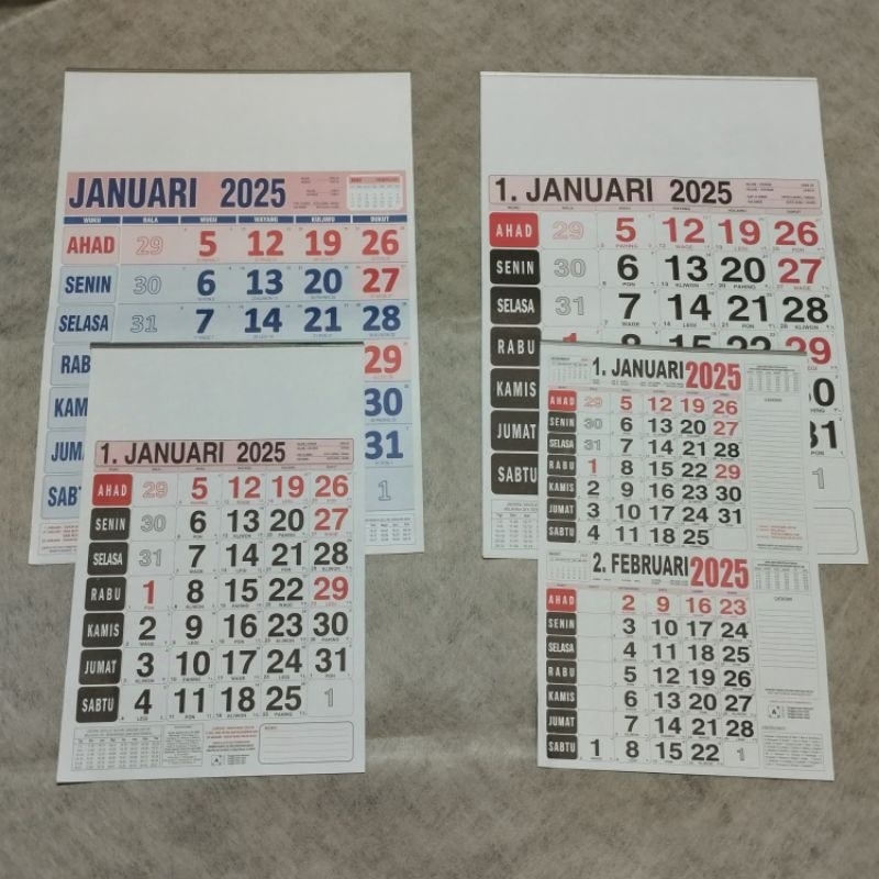 

Kalender 2025 Jumbo 64x44 | Kalender Dinding 2025 | Kalender Almanak Dinding 2025