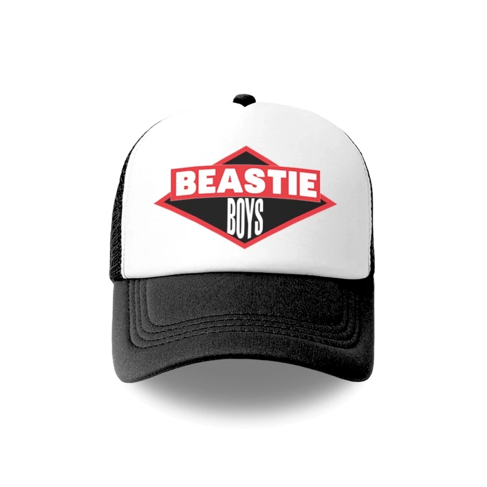 Topi Jaring Trucker Beastie B New York Hip Hop Band R&B Trucker Hat Snapback Caps Sablon Premium