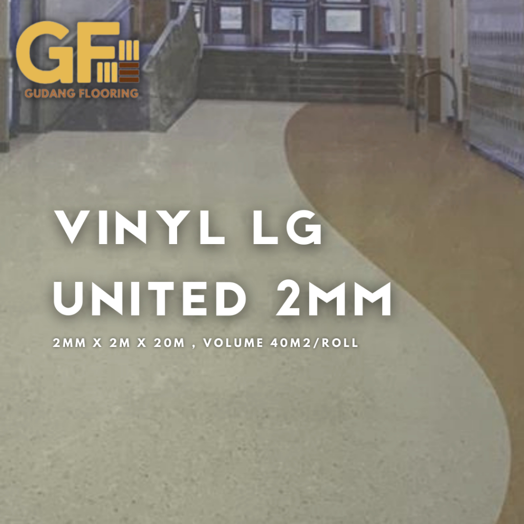 Vinyl roll LG UNITED 2mm/ vinyl karpet rumah sakit