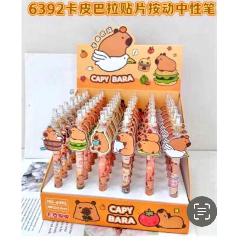 

Pulpen Capybara Pen Cetek Akrilik Capybara Pulpen Kapibara Cetek Pen Mekanik