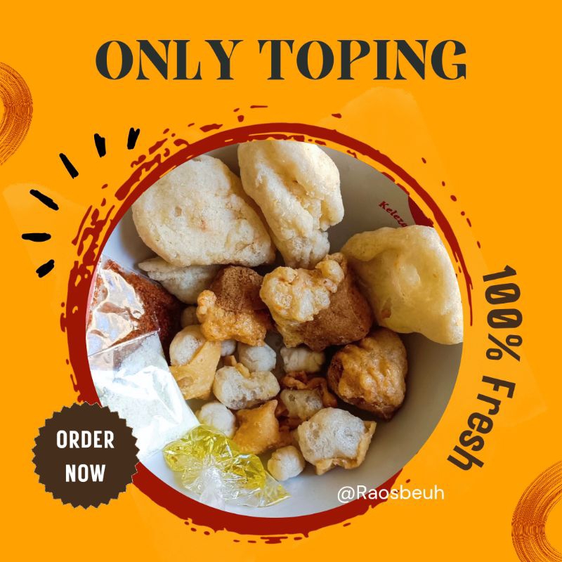 RAOS BEUH - TOPING BOCI BASO ACI PEDAS GURIH MURAH LEZAT