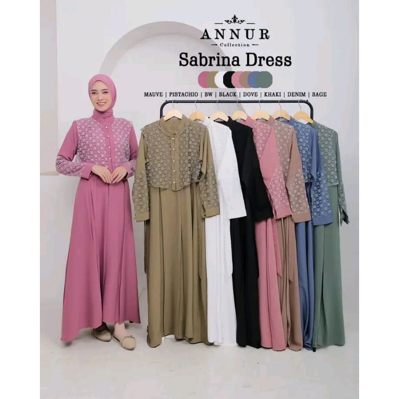 SABRINA DRESS BY. ANNUR