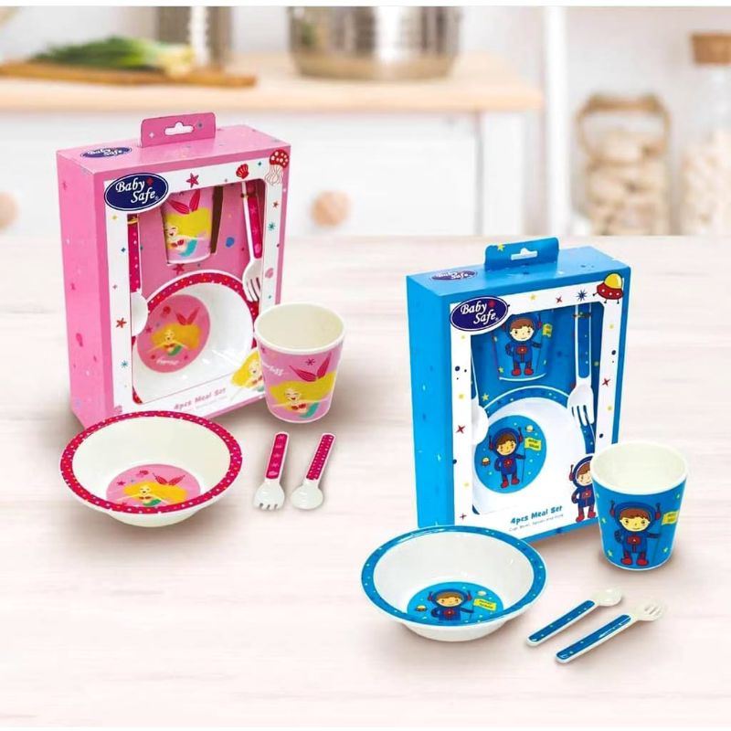 BABY SAFE BABY FEEDING SET FS64 ALAT MAKAN BAYI