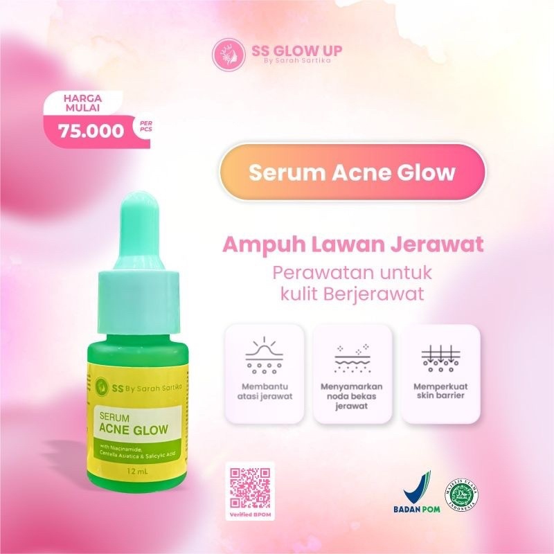 Serum Acne SS Glow Up By Sartika Diman Skincare