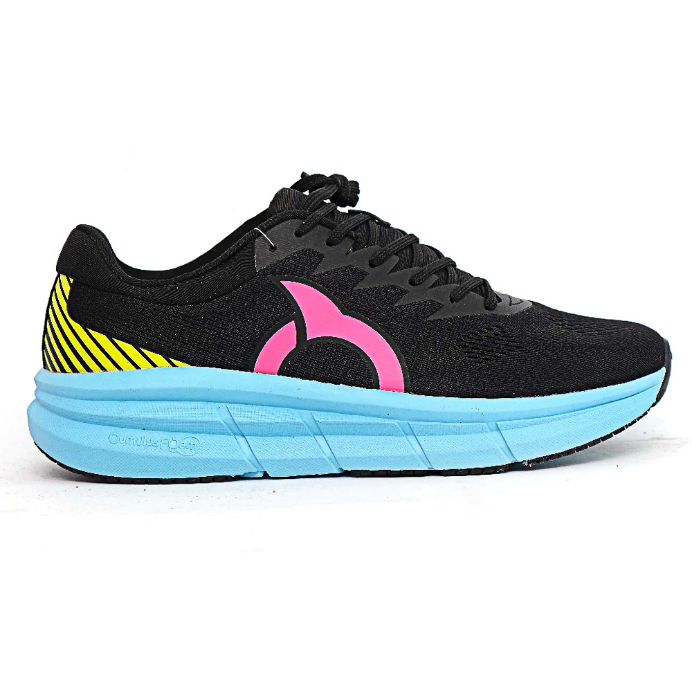 ORTUSEIGHT Hyperfuse 1.4 Sepatu Running Lari  - Black Cyan