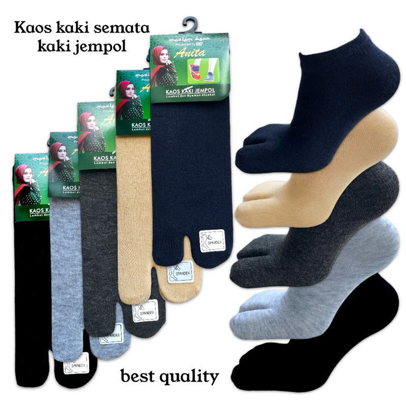 kaos kaki jempol pendek semata kaki - kaos kaki jempol -pradiptasock21