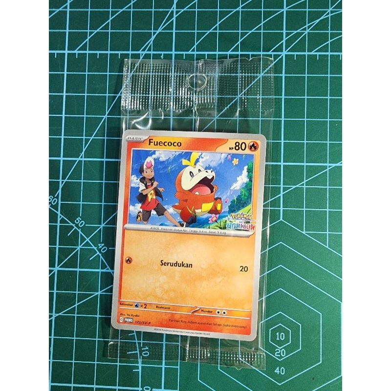 Fuecoco Promo Bimbingan Rasi Kartu Pokemon TCG Indonesia
