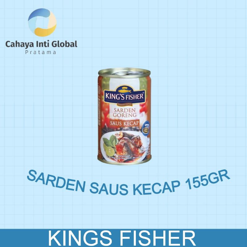 

Sarden Kings Fisher Saus Kecap 155gr