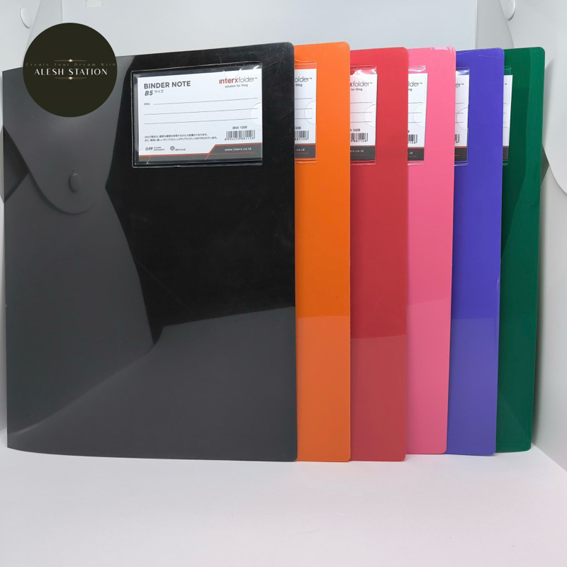 

Inter X Binder Note B5 / Binder Kuliah B5 / Binder File B5 (Besar)