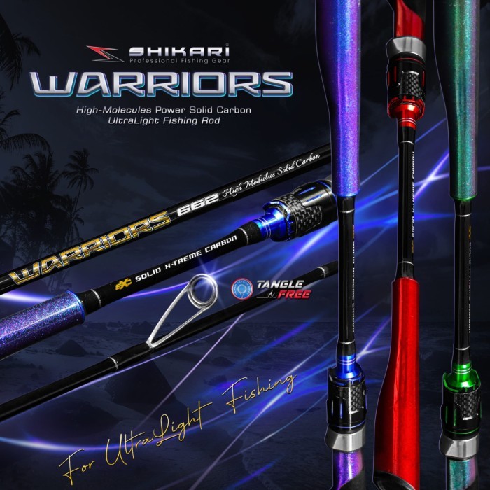 joran UL shikari warriors solid carbon 2-6lb