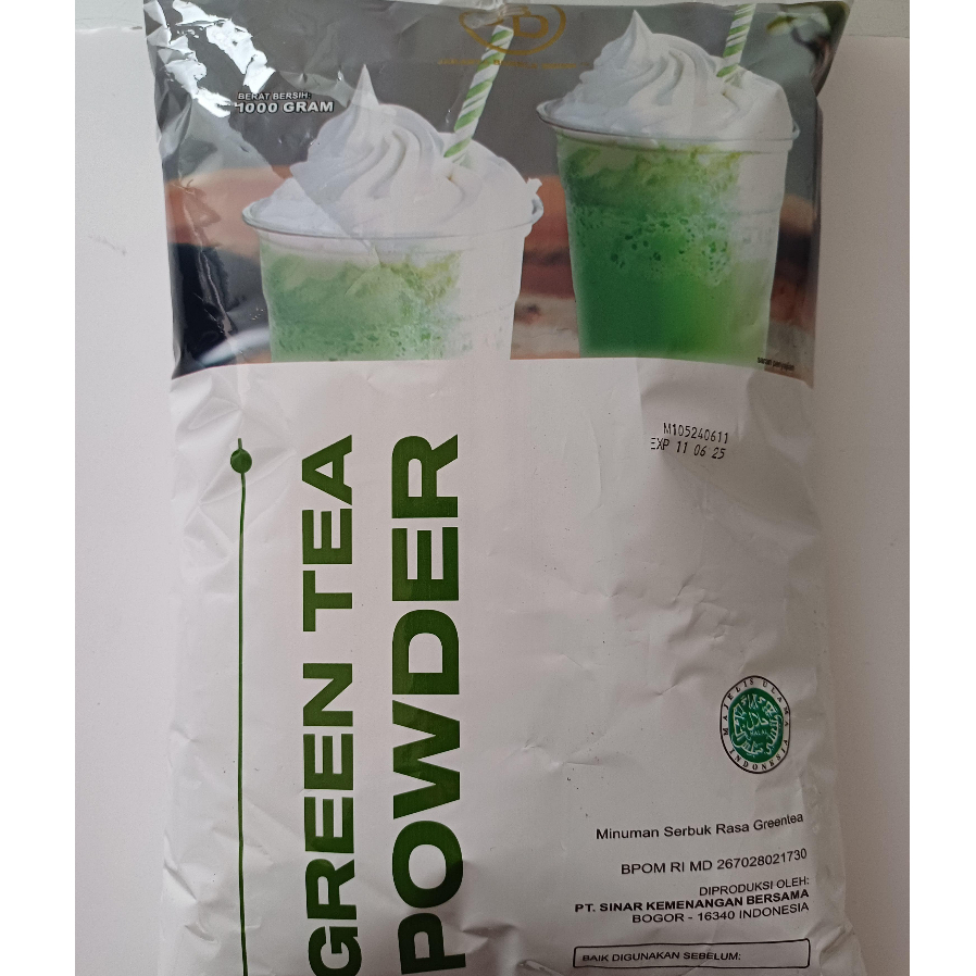 

Bubuk Minuman Premium Rasa Matcha / Greentea Powder Halal