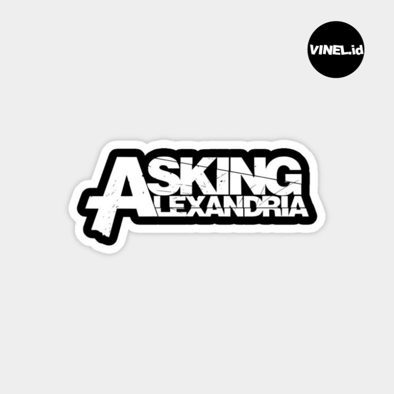 

STICKER ASKING ALEXANDRIA | Sticker helm | stiker laptop | stiker AESTHETIC