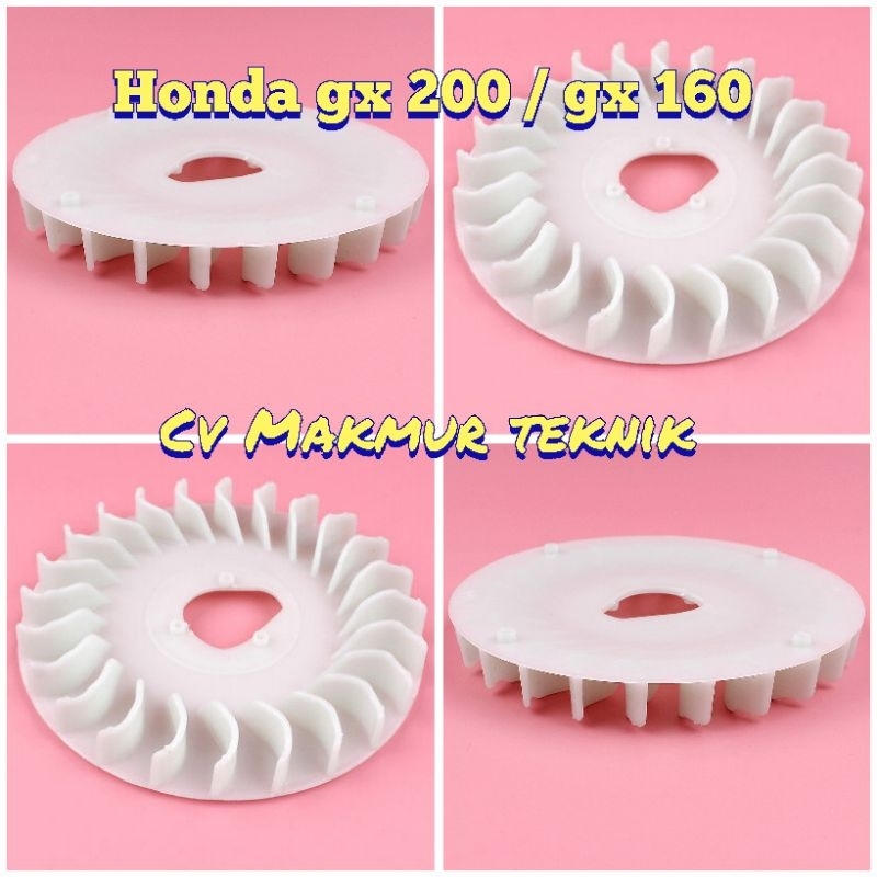 Fan cooling mesin Honda gx160/gx200 kipas magnet mesin gx160/gx200
