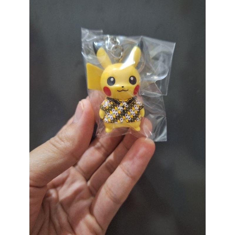 Pikachu Batik Keycharm Pikachu Gantungan Kunci Pikachu Batik Keychain Pikachu batik indonesia #191/S